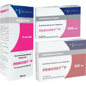 ЛЕВОЛЕТ Р 5МГ/МЛ. 100МЛ. №1 Р-Р Д/ИНФ. ФЛ. /Д-Р РЕДДИ/