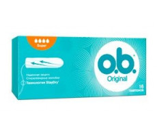 О.Б. ТАМПОНЫ ОРИДЖИНАЛ СУПЕР №16 [OB]