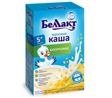 БЕЛЛАКТ КАША 200Г. КУКУРУЗА МОЛ. 5+