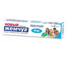 НОВЫЙ ЖЕМЧУГ ЗУБ.ПАСТА ФТОР 70Г./50МЛ.