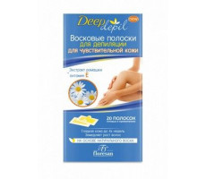 ФЛОРЕСАН ДИП ДЕПИЛ ПОЛОСКИ Д/ДЕПИЛ. Д/ЧУВСТВ. КОЖИ РОМАШКА №20 Ф-484 [FLORESAN]
