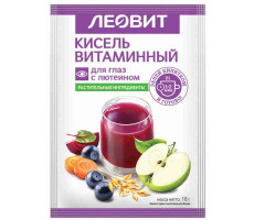 ЛЕОВИТ КИСЕЛЬ ВИТАМИННЫЙ Д/ГЛАЗ С ЛЮТЕИНОМ 18Г. №1 ПАК.