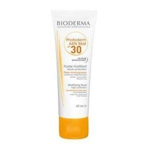 БИОДЕРМА ФОТОДЕРМ AKN ЭМУЛЬСИЯ МАТ. SPF30 40МЛ. [BIODERMA]