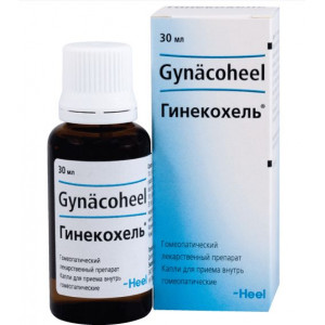 ГИНЕКОХЕЛЬ 30МЛ. КАПЛИ ГОМЕОПАТ. Д/ПРИЕМА ВНУТРЬ ФЛ./КАП.