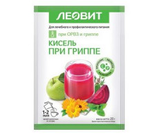 ЛЕОВИТ КИСЕЛЬ ПРИ ГРИППЕ 20Г. №1 ПАК.