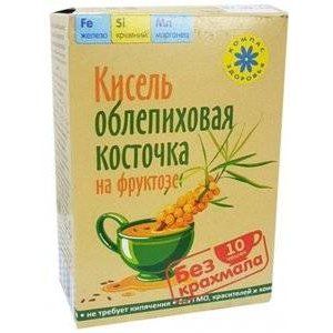 КОМПАС ЗДОРОВЬЯ КИСЕЛЬ ОВСЯНО-ЛЬНЯНОЙ ОБЛЕПИХОВЫЙ НА ФРУКТОЗЕ 150Г.