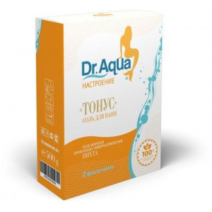 ДОКТОР АКВА АРОМАТ.СОЛЬ Д/ВАНН МОРСКАЯ ПИХТА 500Г.(250Г.Х №2) КОРОБКА [DR.AQUA]