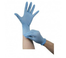 ИНЕКТА ПЕРЧАТКИ НИТРИЛ. ДИАГНОСТ. Н/ОПУДР. ТЕКСТ. Н/СТЕР. Р.S №100 (50ПАР) [INEKTA]