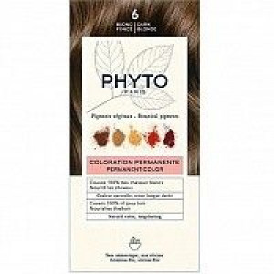 ФИТОСОЛЬБА ФИТОКОЛОР КРАСКА Д/ВОЛОС Т.6 ТЕМНЫЙ БЛОНД [PHYTOSOLBA]
