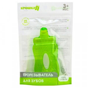 КРОШКА Я ПРОРЕЗЫВАТЕЛЬ ОХЛАЖД. БУТЫЛОЧКА МИКС 3+ /АРТ.952250/