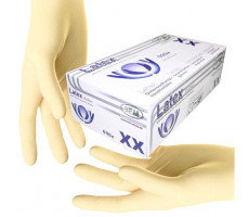 СФМ ПЕРЧАТКИ СМОТР. Н/СТЕР. ЛАТ. ОПУДР. Р.S (6-7) №100 (50ПАР) [SFM]