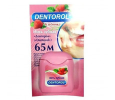 ДЕНТОРОЛ ЗУБ.НИТЬ 65М. ВОЩЕНАЯ КЛУБНИКА [DENTOROL]