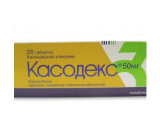 КАСОДЕКС 50МГ. №28 ТАБ. П/П/О /АСТРА ЗЕНЕКА/