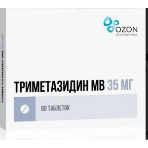 ТРИМЕТАЗИДИН МВ 35МГ. №60 ТАБ.ПРОЛОНГ. П/П/О /АТОЛЛ/ОЗОН/