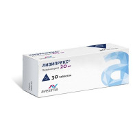 ЛИЗИПРЕКС 20МГ. №30 ТАБ. /АВЕКСИМА/