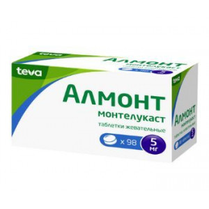 АЛМОНТ 5МГ. №98 ТАБ.ЖЕВ.