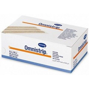 ХАРТМАНН ОМНИСТРИП ЛЕЙКОПЛАСТ. 6Х38ММ. №300 (ПОЛОСКИ НА ШВЫ) [OMNISTRIP]
