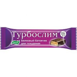 ТУРБОСЛИМ БАТОНЧИК Д/ПОХУД. ДИЕТИЧ. 50Г. №1 /ЭВАЛАР/