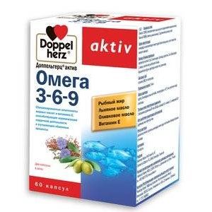 ДОППЕЛЬГЕРЦ АКТИВ ОМЕГА-3-6-9 №60 КАПС.