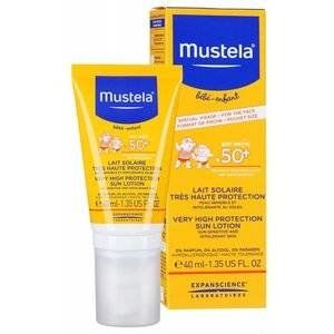 МУСТЕЛА BEBE МОЛОЧКО СОЛНЦЕЗАЩ. SPF50+ 40МЛ. [MUSTELA]