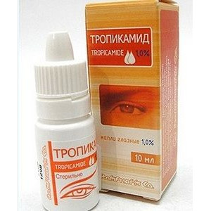 ТРОПИКАМИД 1% 10МЛ. №1 ГЛ.КАПЛИ ФЛ. /РОМФАРМ/