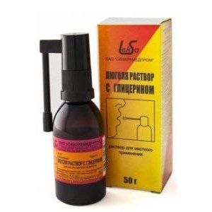 ЛЮГОЛЯ С ГЛИЦЕР. 50Г. Р-Р Д/МЕСТ.ПРИМ. ФЛ. /САМАРАМЕДПРОМ/ ЛЮГОЛЯ С ГЛИЦЕР. 50Г. Р-Р Д/МЕСТ.ПРИМ. ФЛ. /САМАРАМЕДПРОМ/