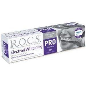 РОКС ЗУБ.ПАСТА ПРО ELECTRO WHITENING MILD MINT 135Г. [ROCS]