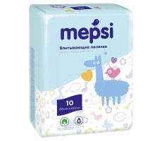 МЕПСИ ПЕЛЕНКИ 60Х60 №10 [MEPSI]