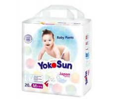 ЙОКОСАН ПОДГУЗНИКИ-ТРУСИКИ 6-10КГ. Р.M №20 [YOKOSUN]