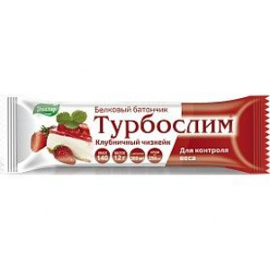 ТУРБОСЛИМ БАТОНЧИК Д/ПОХУД. КЛУБН.ЧИЗКЕЙК 50Г. №1 /ЭВАЛАР/