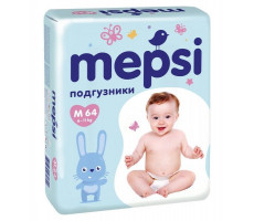 МЕПСИ ПОДГУЗНИКИ 6-11КГ. M №64 [MEPSI]