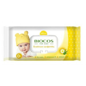 БИОКОС САЛФЕТКИ ВЛАЖН. ДЕТСК. №100 [BIOCOS]