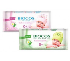 БИОКОС САЛФЕТКИ ВЛАЖН. ДЕТСК. №72 [BIOCOS]