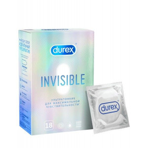 ДЮРЕКС ПРЕЗЕРВАТИВ INVISIBLE №18 [DUREX]