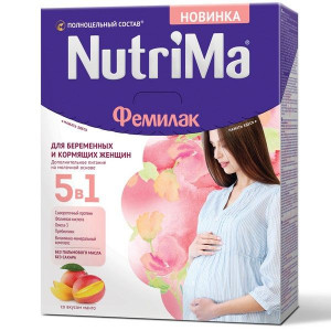 НУТРИМА ФЕМИЛАК МОЛОЧНАЯ СМЕСЬ Д/БЕРЕМ. И КОРМ. ЖЕНЩИН МАНГО 350Г. [NUTRIMA]