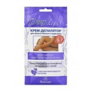 ФЛОРЕСАН ДИП ДЕПИЛ КРЕМ-ДЕПИЛ. Д/ОБЛ. БИКИНИ И ПОДМЫШЕК 25МЛ. Ф-169С [FLORESAN]