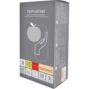 БЕНОВИ ПЕРЧАТКИ СМОТР. ЛАТ. Н/СТЕР. Н/ОПУДР. ТЕКСТ. Р.S №50 (25 ПАР) [BENOVY]