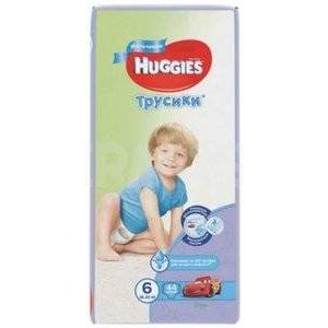 ХАГГИС ТРУСИКИ-ПОДГУЗНИКИ 16-22КГ. №44 Д/МАЛ. [HUGGIES]