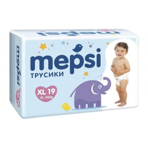 МЕПСИ ПОДГУЗНИКИ-ТРУСИКИ 12-22КГ. ХL №19 [MEPSI]