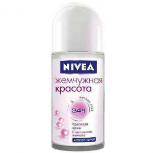 НИВЕЯ ДЕО-РОЛ. ЖЕМЧУЖНАЯ КРАСОТА ЖЕН. 50МЛ. [NIVEA]