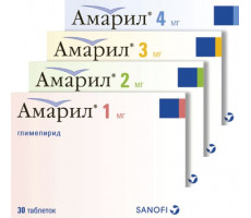 АМАРИЛ 1МГ. №30 ТАБ.