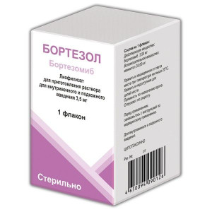 БОРТЕЗОЛ 3,5МГ. №1 ЛИОФ. Д/Р-РА Д/В/В,П/К ФЛ. /ФАРМАСИНТЕЗ/