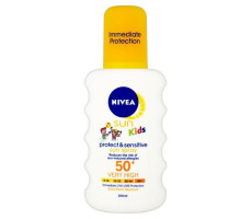 НИВЕЯ САН СПРЕЙ СОЛНЦЕЗАЩ. Д/ДЕТ. SPF-50+ 200МЛ. [NIVEA]