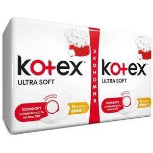 КОТЕКС ПРОКЛАДКИ УЛЬТРА НОРМАЛ СОФТ №20 [KOTEX]