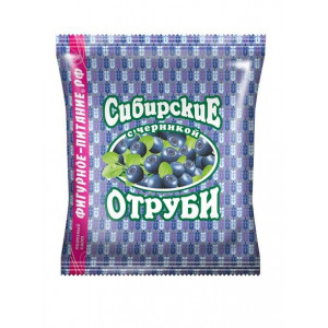 СИБИРСКИЕ ОТРУБИ ПШЕНИЧНЫЕ ЧЕРНИКА 200Г. ПОР.