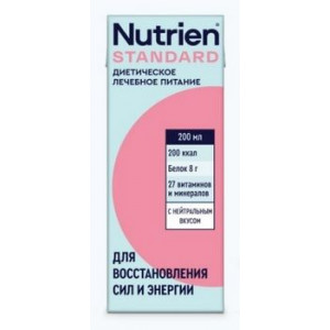 НУТРИЭН СМЕСЬ Д/ЭНТЕРАЛЬНОГО ПИТАНИЯ СТАНДАРТ НЕЙТРАЛ.ВКУС 200МЛ.