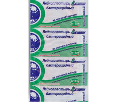 С-ПЛАСТ ЛЕЙКОПЛАСТ. 4Х10СМ. НЕТКАН.ОСНОВА БРИЛ.ЗЕЛ. [S-PLAST]