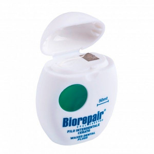 БИОРЕПАИР ЗУБ.НИТЬ ВОЩЕНАЯ СКОЛЬЗЯЩАЯ МЯТА 50М. /АРТ.13803/ [BIOREPAIR] (БЛАНКС)