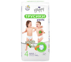 ХЭППИ ПОДГУЗНИКИ-ТРУСИКИ МАКСИ 8-14КГ №44 [BELLA HAPPY]