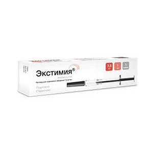 ЭКСТИМИЯ 7,5МГ/МЛ. 1МЛ. №1 Р-Р Д/П/К ШПРИЦ /БИОКАД/